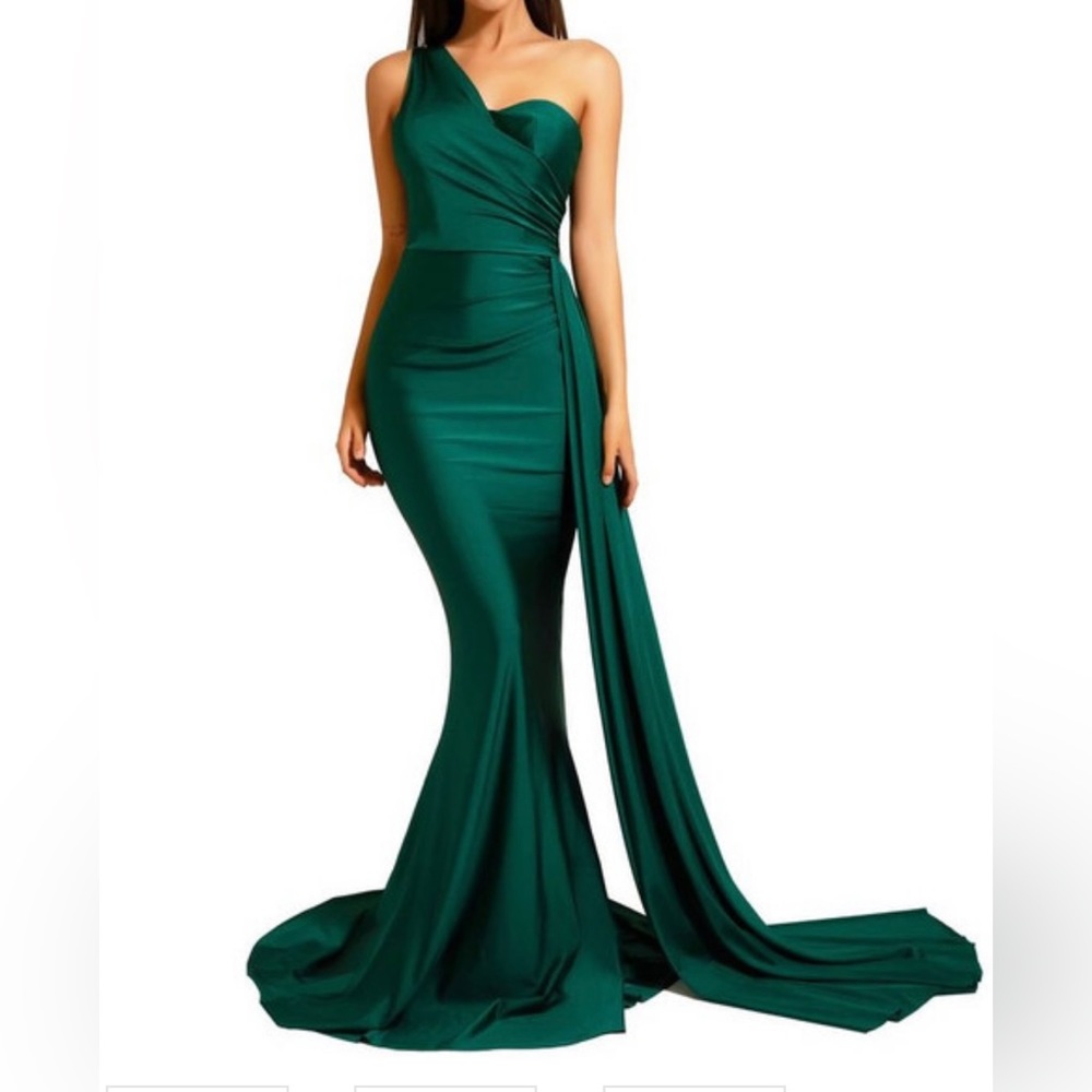 Portia & Scarlet Emerald Green Dress. Style PS6321
